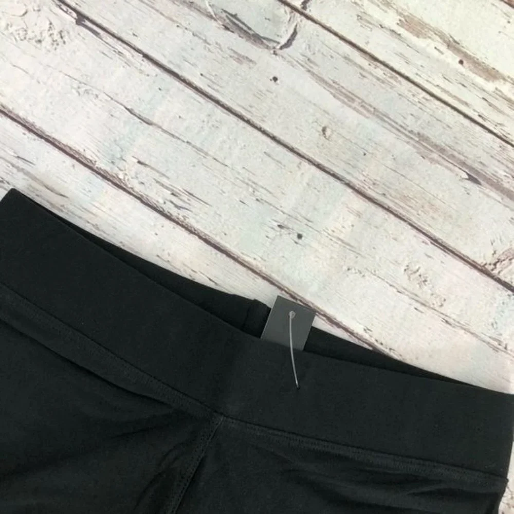 Black Mesh Soft Cozy Leggings -‎ S/M - Picture 4 of 4